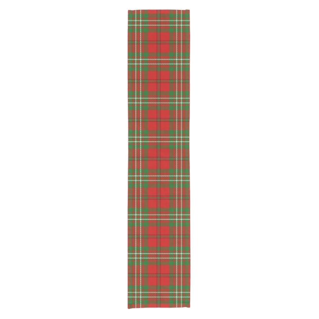 Caminho De Mesa Pequeno Tartan de Scott do clã (Frente)