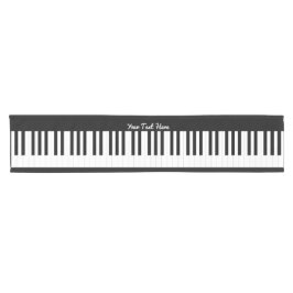 Caminho De Mesa Pequeno Teclas de Piano Personalizadas Tema Música
