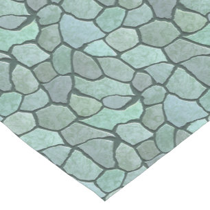 Caminho De Mesa Pequeno Teste padrão de mosaico de pedra