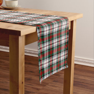 Caminho De Mesa Pequeno Teste padrão escocês da xadrez do Tartan do