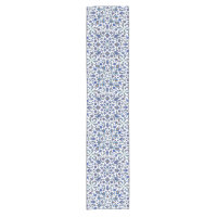 Teste padrão floral turco azul Handmade antigo dos
