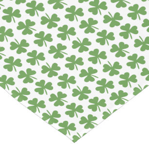 Caminho De Mesa Pequeno Teste padrão irlandês verde dos trevos