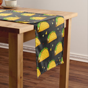 Caminho De Mesa Pequeno Teste padrão saboroso do Taco