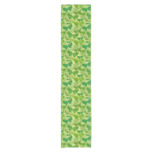 Caminho De Mesa Pequeno Teste padrão verde do primavera
