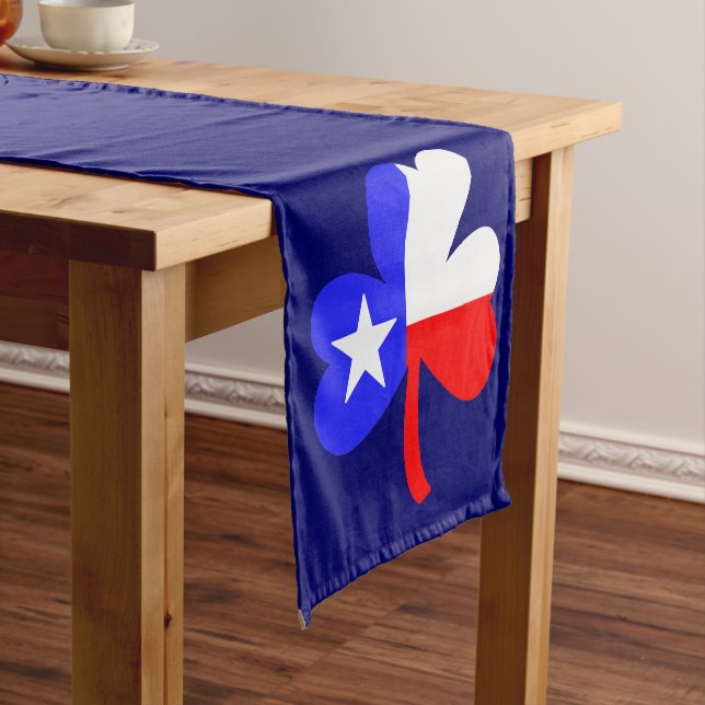 Caminho De Mesa Pequeno Texas Shamrock Short Mesa Runner (No Local)