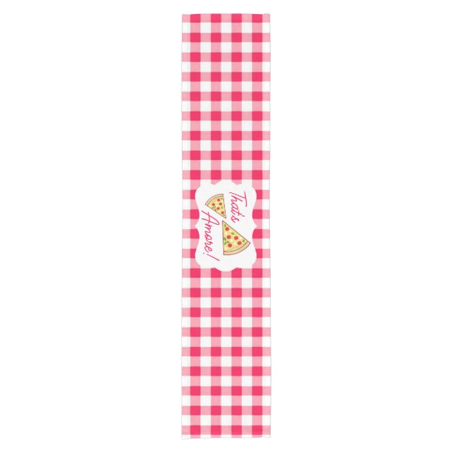 Caminho De Mesa Pequeno That's Amore (Frente)