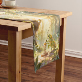 Caminho De Mesa Pequeno The Grasshopper and the Nectar Artwork.1