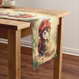 Caminho De Mesa Pequeno The Ladybug and the Hidden Nectar Kingdom.2