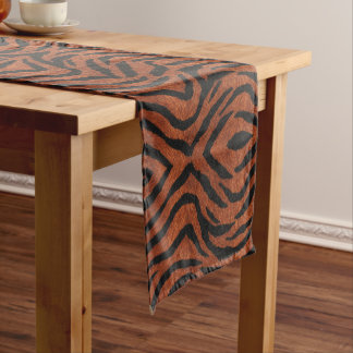 Caminho De Mesa Pequeno Tiger Stripe Wild Pattern