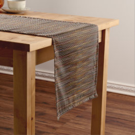 Caminho De Mesa Pequeno Toalha de mesa HAMbyWG 14" x 721 - Bronze Colorido