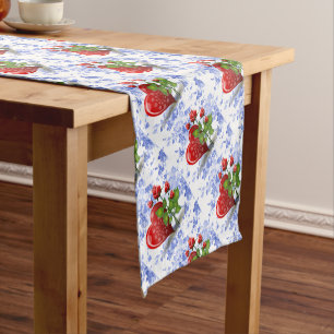 Caminho De Mesa Pequeno Toalha de Mesa Runner Dia dos Namorados