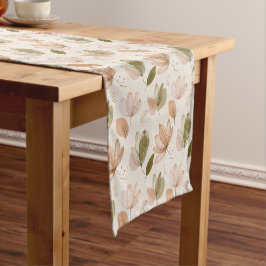 Caminho De Mesa Pequeno Toalhete de Mesa Floral Botânico Primavera Moderna