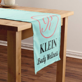 Caminho De Mesa Pequeno Toalhete de Mesa Personalizado Com Seu Logotipo e 