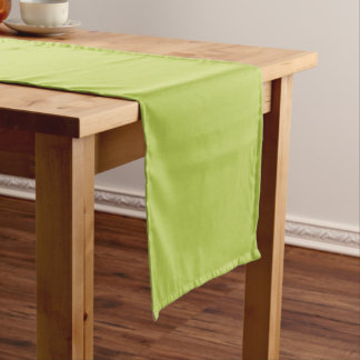 Caminho De Mesa Pequeno Trendy Soft Chartreuse Table Runner