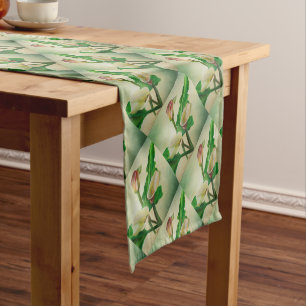 Caminho De Mesa Pequeno Três Lírios Calla