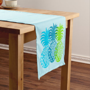 Caminho De Mesa Pequeno Tropical Hawaiana de Momona Pineapple