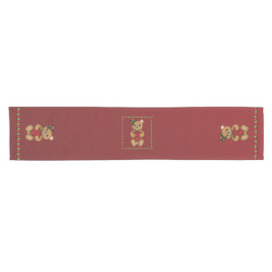 Caminho De Mesa Pequeno Ursinho Gift Mesa Runner