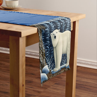 Caminho De Mesa Pequeno Urso Branco excelente Do Norte