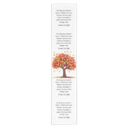 Caminho De Mesa Pequeno Van Gogh Autumn Quote Decor For Home