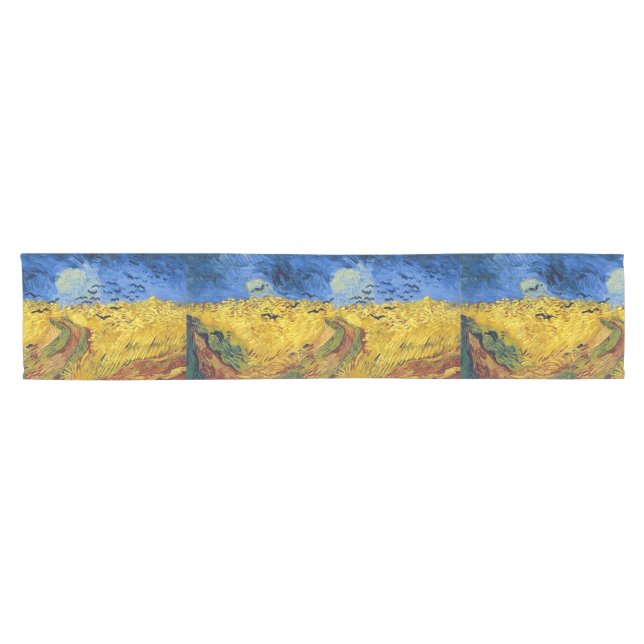 Caminho De Mesa Pequeno Van Gogh Wheat Fields impressionista Painting (Horizontal)