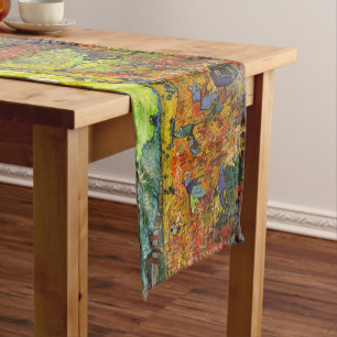 Caminho De Mesa Pequeno Vincent van Gogh - O Vineyard Vermelho
