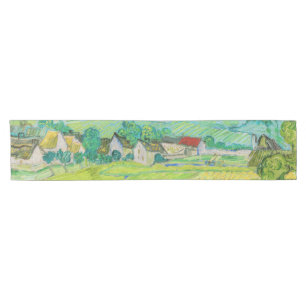 Caminho De Mesa Pequeno Vincent van Gogh - Vista dos navios perto de Auver
