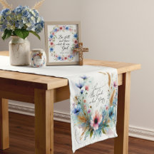 Você é o Deus que fica, floral de aquarela