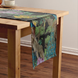 Caminho De Mesa Pequeno Wallpaper de 1910 Vintage A Árvore Cedar