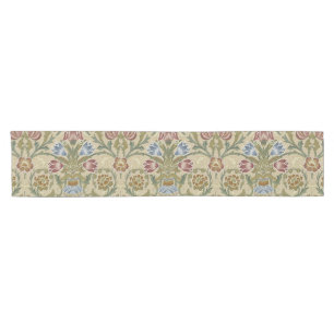 Caminho De Mesa Pequeno William Morris Brocade Floral Wallpaper Padrão