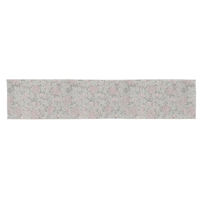 Caminho De Mesa Pequeno William Morris Jasmine Flower Pattern (Horizontal)