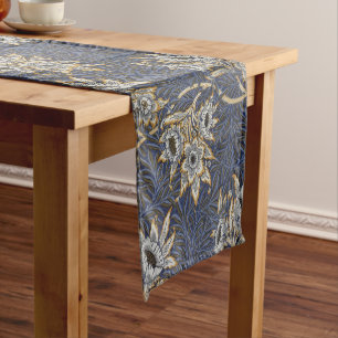 Caminho De Mesa Pequeno William Morris Tulip e Willow Floral