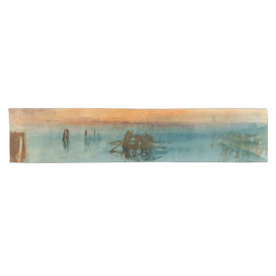 Caminho De Mesa Pequeno William Turner - A laguna perto de Veneza no Sunse
