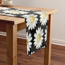 Caminho De Mesa Pequeno Yellow Dotted Daisy's