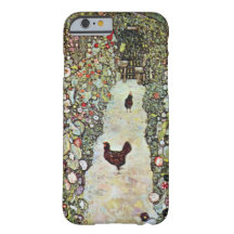 Caminho do Jardim com Galinhas, Gustav Klimt, Art 