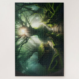 Caminho Encantado: Quebra-cabeça da Mística Flores