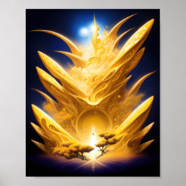 Caminho entre o Poster das Árvores