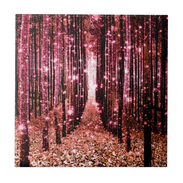 Caminho Mágico da Floresta Rosa Pêssego (Frente)