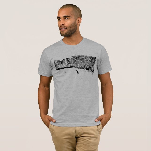 Caminho na Camiseta Woods T-Shirt (Frente Completa)