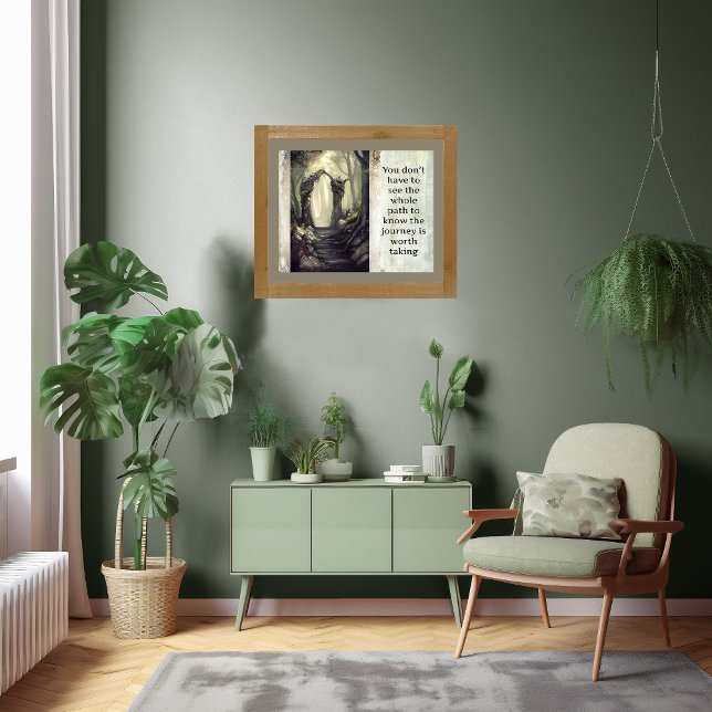 Caminho na Poster de Jornada (Path on Journey Poster)