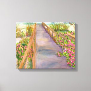 Caminho para a Canvas marítima