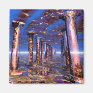 Caminho Para A Infinidade - imã de geladeira.