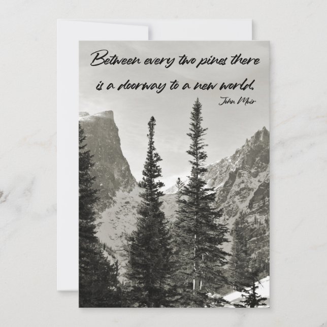 Caminho para um Novo Mundo nas Montanhas (Frente)