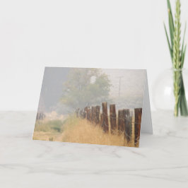 Caminho sem o Cartão de condolências da