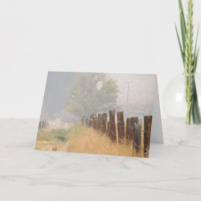 Caminho sem o Cartão de condolências da (Frente)