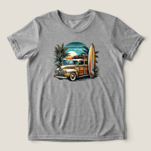 caminhonete vintage tropical/havaiana de surf