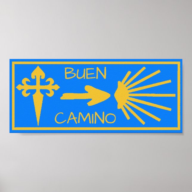 Camino de Santiago Poster (Frente)