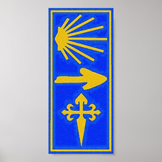 Camino de Santiago Poster (Frente)