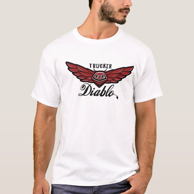 CAMIONISTA Diablo - CAMISA de T (Frente)