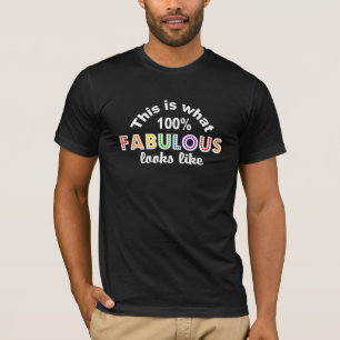 Camisa 100% FABULOSA - escolha estilo e cor