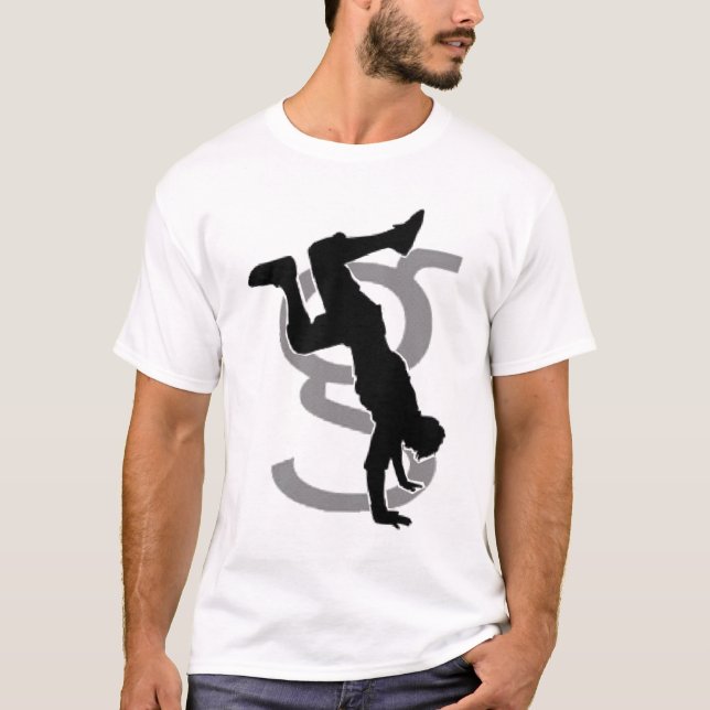 Camisa #1 do logotipo de BBoy Breakdance (Frente)